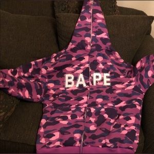 100% Authentic Bape Hoodie